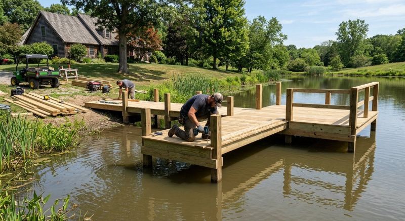 Boat Dock Construction in Alpharetta, GA