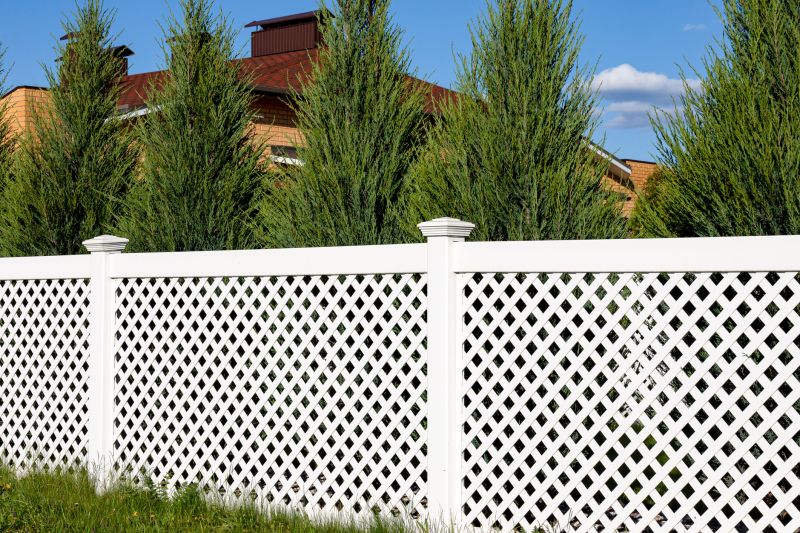 Pvc Lattice Fence Installation in Alpharetta, GA